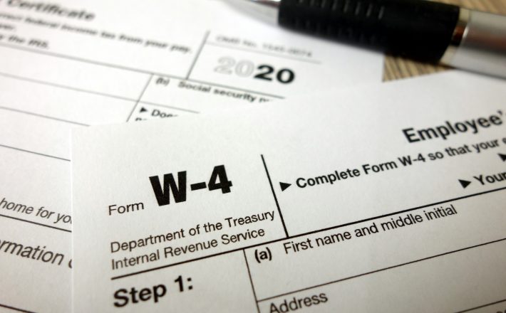Rules to Withholdings and Form W-4 Updates