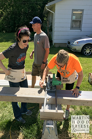 MHFA Gives Back on Habitat for Humanity's 100th Home