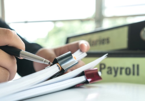 Payroll Service paperwork in East Peoria IL